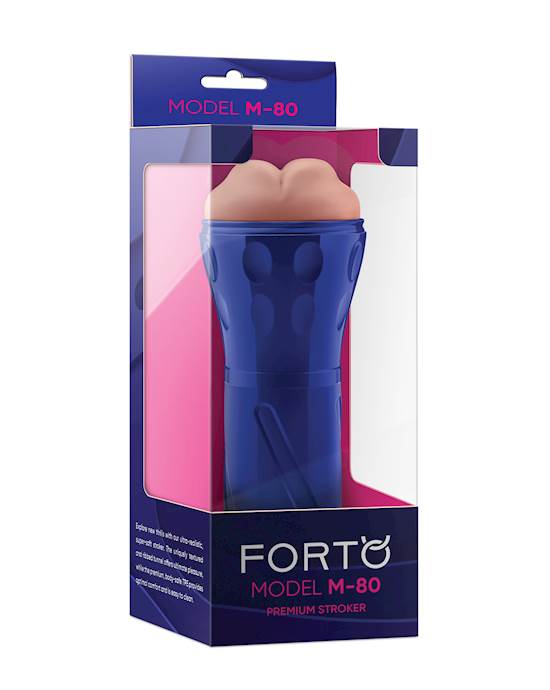 Forto Model M80 HardSide Mouth Masturbator  Light