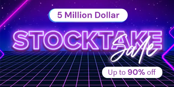 Stocktake Sale Slim Banner Mobile